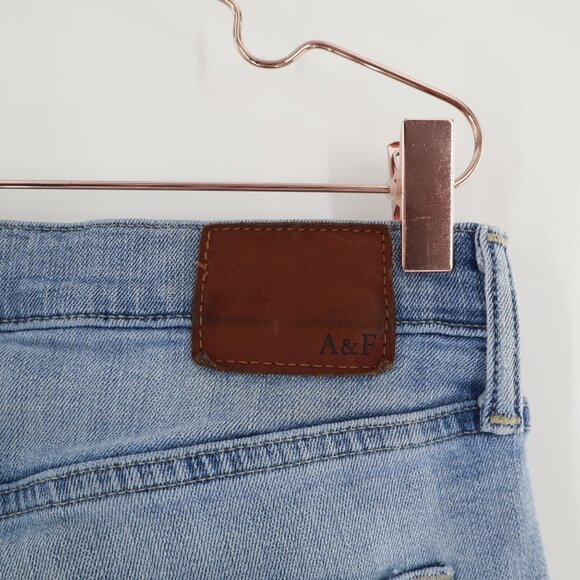 Abercrombie & Fitch Rustin Athletic Slim Stretch Pants Womens 33X32 Everyday Y2K - Picture 6 of 16